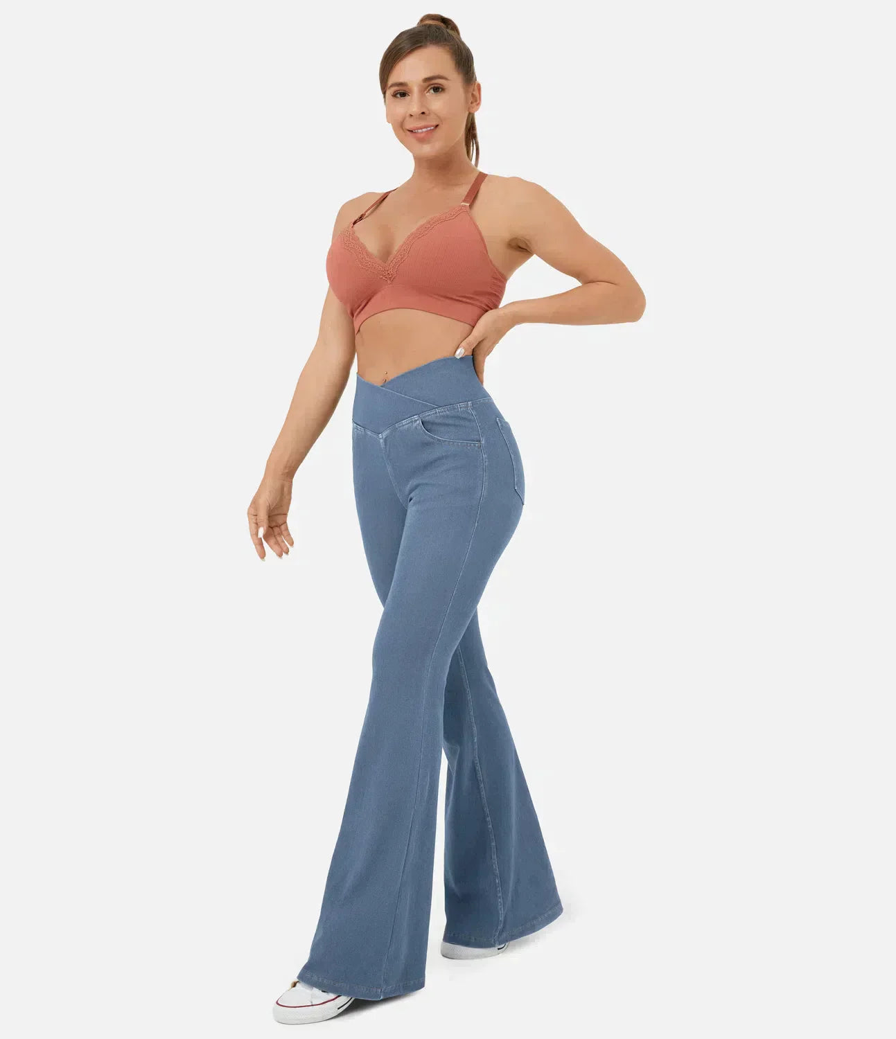 Lisa™ | RetroFlare Stretch-Denim-Jeans